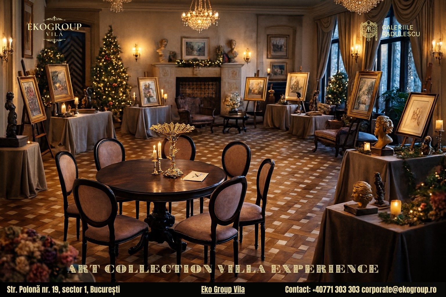 Istoria Crăciunului redescoperită în atmosfera anilor ’30 la Eko Group Vila