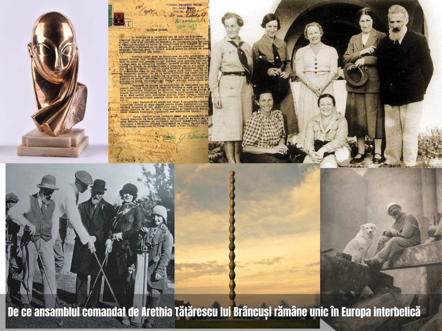 De ce ansamblul comandat de Arethia Tătărescu lui Brâncuși rămâne unic în Europa interbelică